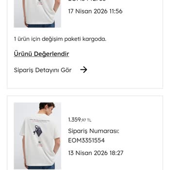 Yanlış Beden Gönderimi Ve Kayıp Ürün İçin Müşteri Hizmetlerinden Çözüm Bekleniyor