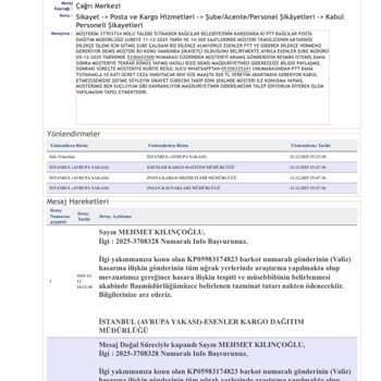 PTT Kargo’nun Hasarlı Valiz Teslimi Ve 5 Aylık Cevapsızlık