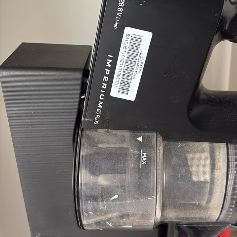 Arçelik GO Plus Süpürge Çektiği Kirleri Tekrar Çıkarması Ve Düşük Denge Problemi