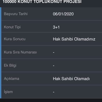 TOKİ Kura Çekiminde 7 Haneli Başvuru Numaralarının Çıkarılmaması Ve Şeffaflık Talebi