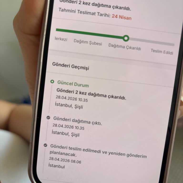 Sürat Kargo Nişantaşı Şubesinde Teslimat İhmali Ve Yanıltıcı Bilgi