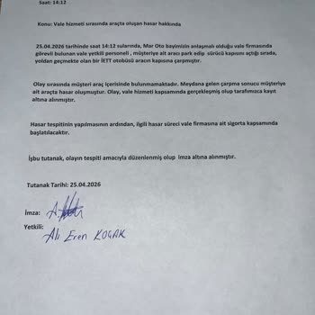Yetkili Bayi Personelinin Dikkatsizliği Nedeniyle Araç Kazası Ve Sonrası Yaşanan Hak İhlalleri