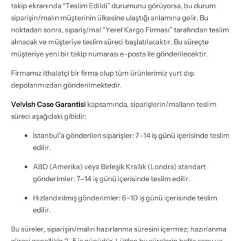 Kargo Gecikmesi Ve İade Talebi: 1174 Numaralı Siparişim 1 Ay Boyunca Gönderilmedi