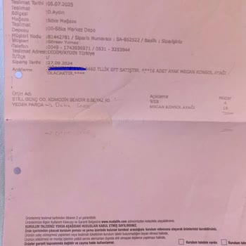 Modalife Aydın/Söke Mağazasında Teslim Edilmeyen Ürünler Ve İletişimsizlik