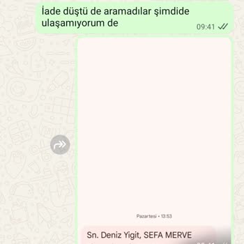 699 TL İade 45 Gün Gecikiyor, Teslim Edilmeyen Eşofman İçin Acil Çözüm Talebi