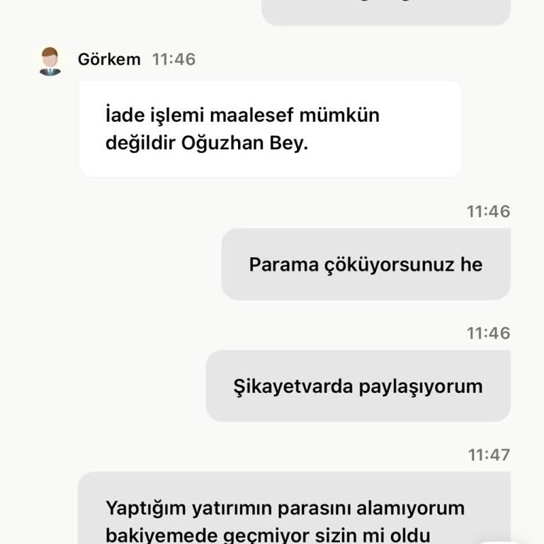 Havale Hesaba Geçmedi Ve Canlı Destek Çözüm Sunmadı