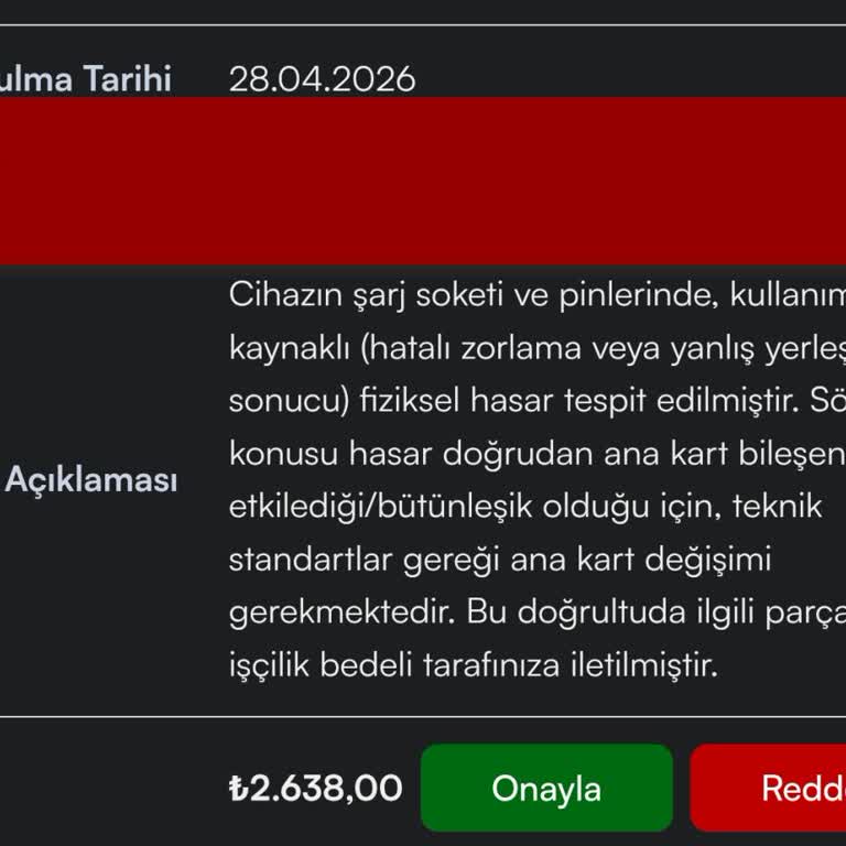 Garanti Altındaki Çocuk Akıllı Saat İçin Haksız Ücret Talebi