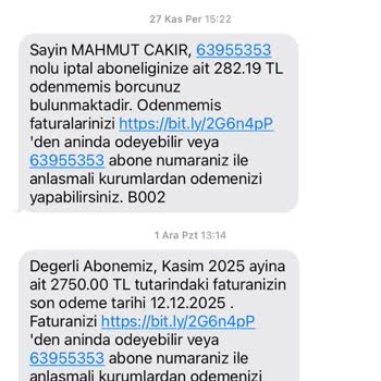D‑Smart’tan Cihaz İadesi Bilgilendirmesi Olmadan Gelen Yüksek Borç Ve Hukuki Takip