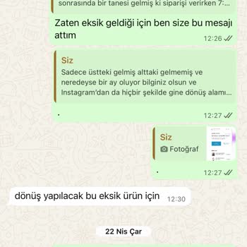 Ön Ödemeli Siparişin Eksik Kargosu Ve 44 Gün Cevapsızlık