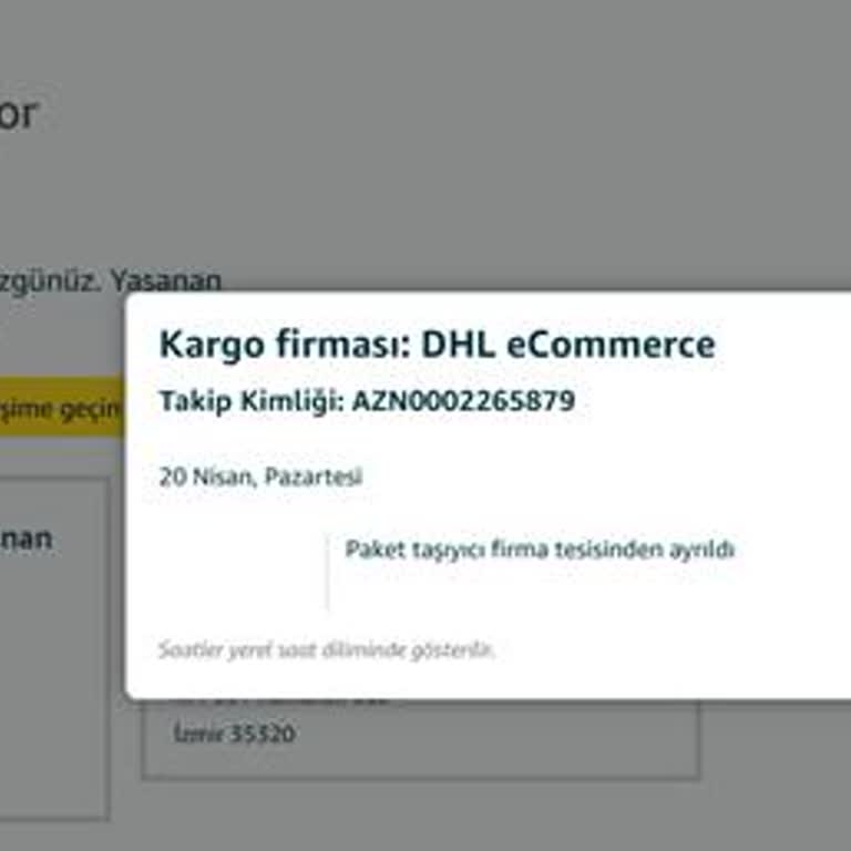 Pharmacity Siparişim Yanıltıcı Kargo Bilgisiyle Gönderilmedi Ve İade Talep Ediyorum