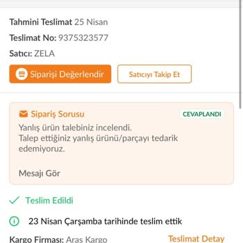 Garanti Kapsamındaki Kameramın Tamiri İçin Kargo Takibi Ve Telefon Bekletme Sorunu