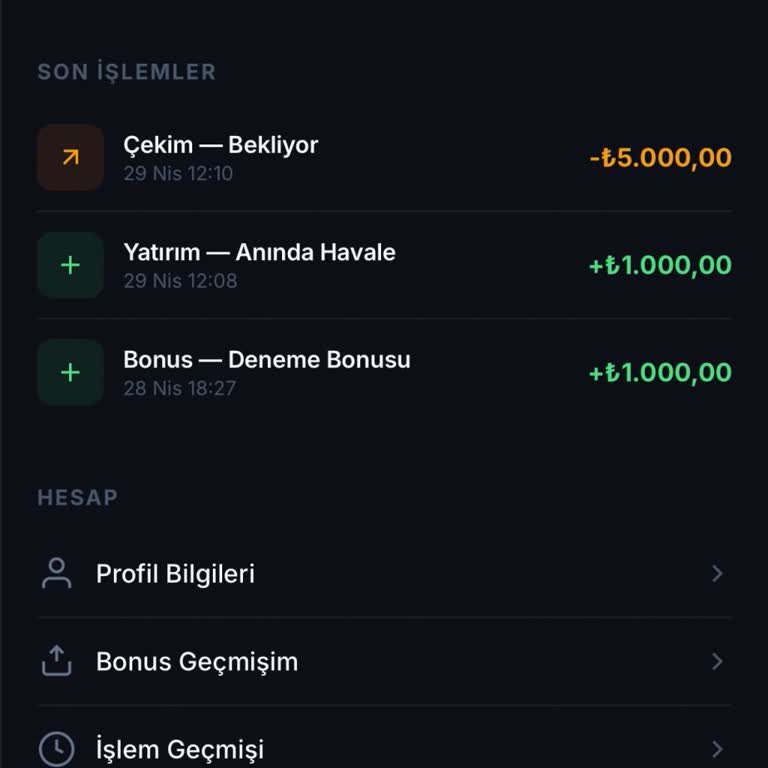 Çekim Talebim Beklemede Ve Açıklama Olmadan Hesabım Engellendi