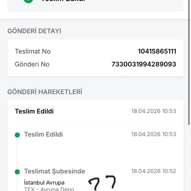 Trendyol Express Teslimatında Adres Hatası Ve İade Talebi
