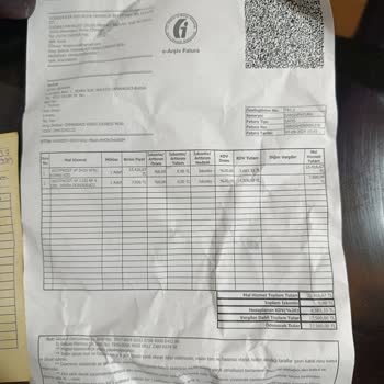 Vestel Bayisi Yanıltıcı Fatura Ve Bozulan Buzdolabı Değişimi İhmal Ediyor