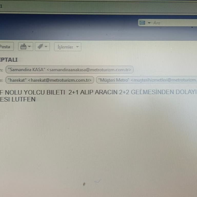 Bakımsız Otobüs Ve Koltuk Karmaşası Nedeniyle Bilet İadesi Talebi