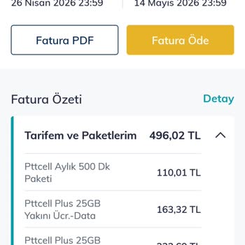 Pttcell Faturamda 2.499 TL Ses Aşımı Ücreti: Açıklama Ve İptal Talebi