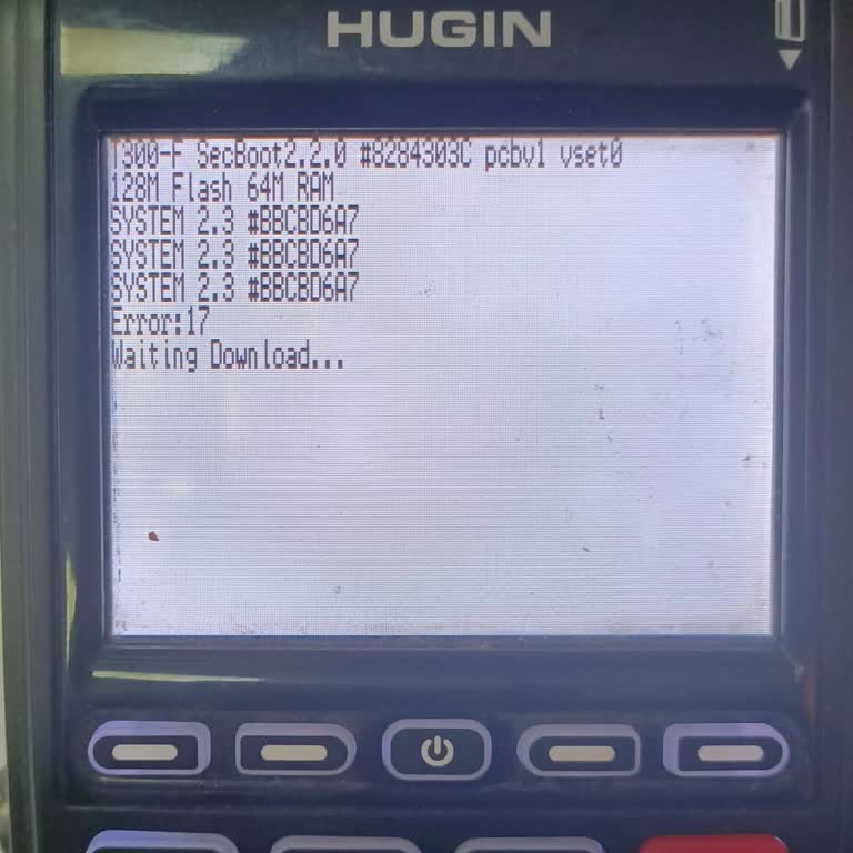 Hugin T300'te Tekrar Eden Error 17 Hatası Ve Şeffaf Olmayan Servis Ücretleri