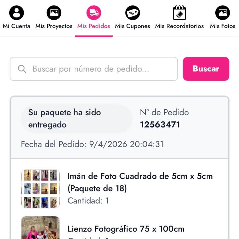 PrinterPix no entrega lienzo, producto faltante y sin respuesta del soporte
