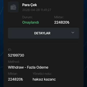 Primebahis.com’da 224 Bin TL Kazancım Geri Ödenmeden Silindi