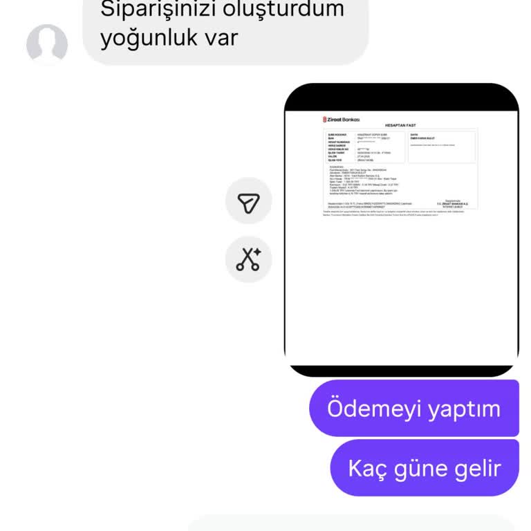 Instagram Üzerinden Aldığım Takım Elbise İçin Yapılan Sahte IBAN Ödemesi Ve Hesap Engeli