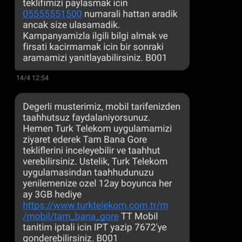 Taahhüt Sonrası Şeffaf Olmayan Ücret Artışı Ve 1.761 TL Yüksek Fatura