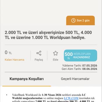 LCW Kampanyasında Yanıltıcı İşlem Ve Ciddiyetsiz Müşteri Hizmetine Karşı Şikayet
