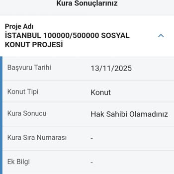 TOKİ Kura Sonucum Resmi Hesapta Hak Sahibi Görünürken E-Devlet'te Hayır Diyor