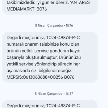 Media Markt’ta Bilgi Almadan Uzatılmış Garanti İşlemi Ve Servis Sorunu