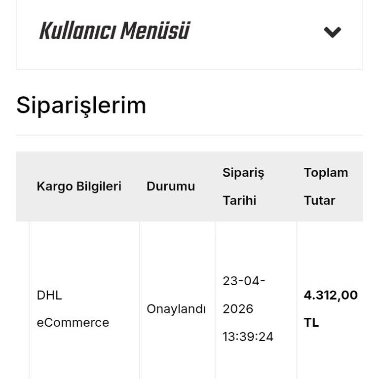 Gp Kompozit Motosiklet Mont Siparişim 7 Gün İçinde Kargoya Verilmedi