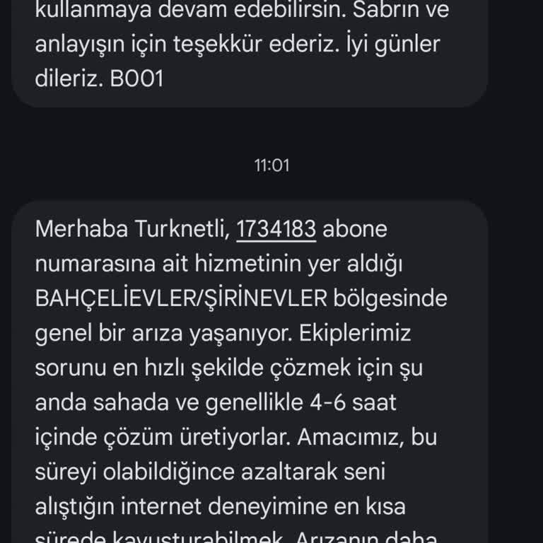 Bahçelievler'de Sürekli İnternet Kesintileri Ve Ücret İadesi Talebi