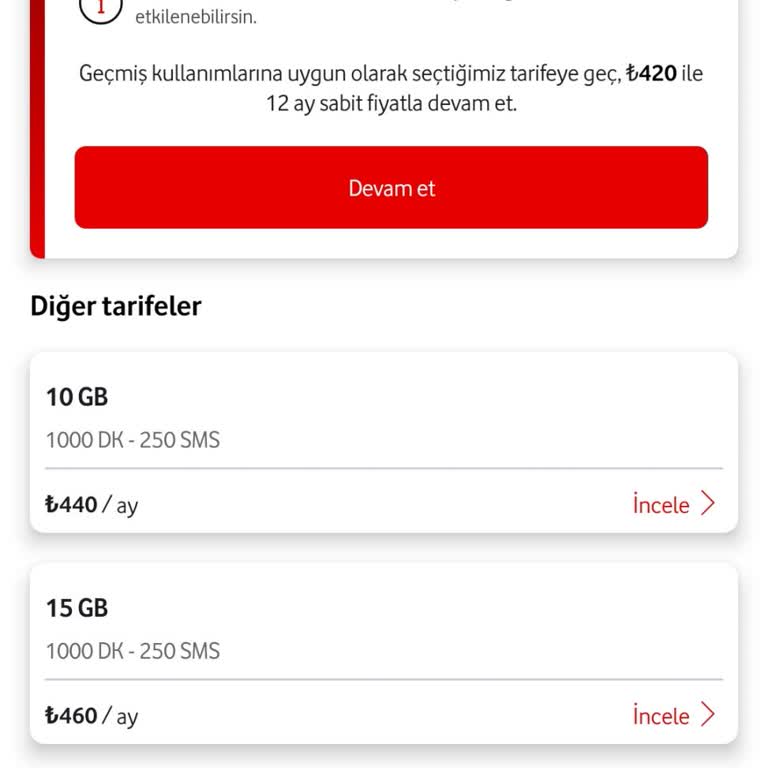 Fahiş Ücret Ve Az İnternet İçin Baskı Yapan Tarife Teklifi