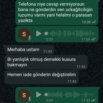Yanıltıcı Eldiven Satıcısı Ürün Göndermedi İade Sonrası Para İadesi Yok