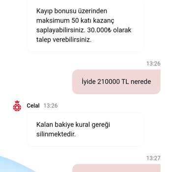 Sloganbahis’te Onaylanmayan 200.000 TL Çekim Ve Keyfi 30.000 TL Bakiye Azaltması