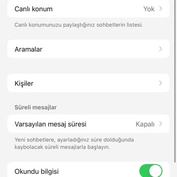 WhatsApp Süreli Mesajlar Kapatılsa Da Kendiliğinden Açılıyor Ve Gizlilik İhlali
