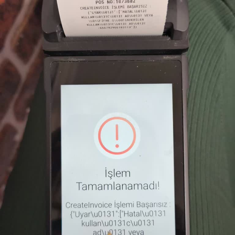 Pos Cihazı Çalışmıyor 11 Günlük Ciro Kaybı Ve Müşteri Mağduriyeti
