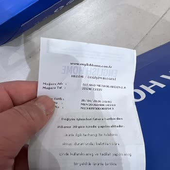 Metrogarden Şubesinde Hediye Değişimi Reddedildi Ve Kaba Personel Tavrı