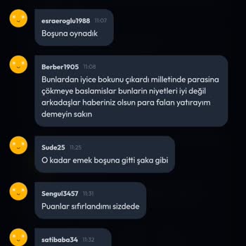 Telegram Bot Turnuvasında Söz Verilen Ödemelerin Yatırılmaması Ve Hesapların Engellenmesi