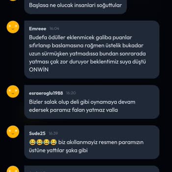 Telegram Bot Turnuvasında Söz Verilen Ödemelerin Yatırılmaması Ve Hesapların Engellenmesi
