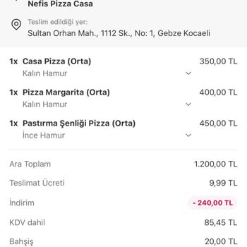Casa Pizza Siparişinde Hijyen İhlali Ve Yemeksepeti Müşteri Hizmetlerinin İlgisiz Tutumu