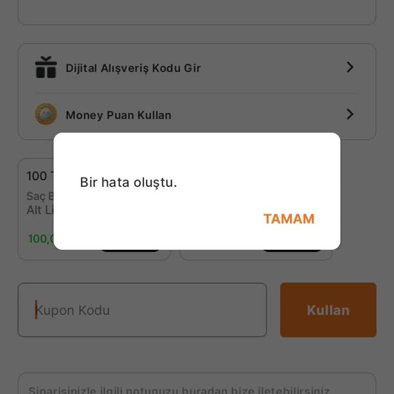 Migros 300 TL Kuponu Kullanılamıyor Ve Teknik Sorunlar Çözülmeli