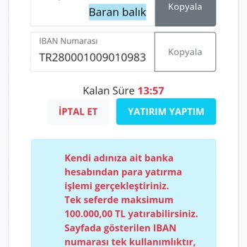 Yatırımım Engellendi, 1000 TL Çekim Talebim Reddedildi