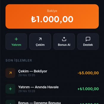 Yatırımım Engellendi, 1000 TL Çekim Talebim Reddedildi