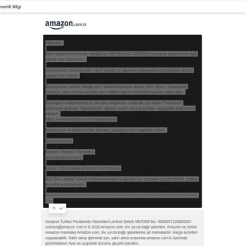 Siparişimin Habersiz İptali Ve Müşteri Hizmetlerine Ulaşılamaması