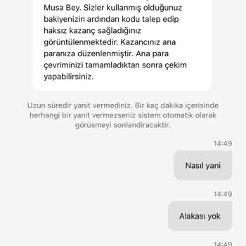 Mojobet'te 9.200 TL Kazancım Haksız Kazanç İddiasıyla Reddedildi
