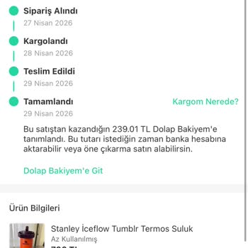 Dolap'ta Haksız Komisyon Kesintisi Ve Müşteri Desteği Eksikliği