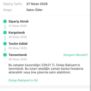 Dolap'ta Haksız Komisyon Kesintisi Ve Müşteri Desteği Eksikliği