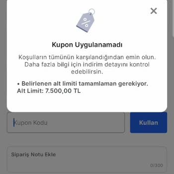 Migros Uygulamasındaki Yanıltıcı İndirim Şartı Ve Yüksek Alışveriş Limiti
