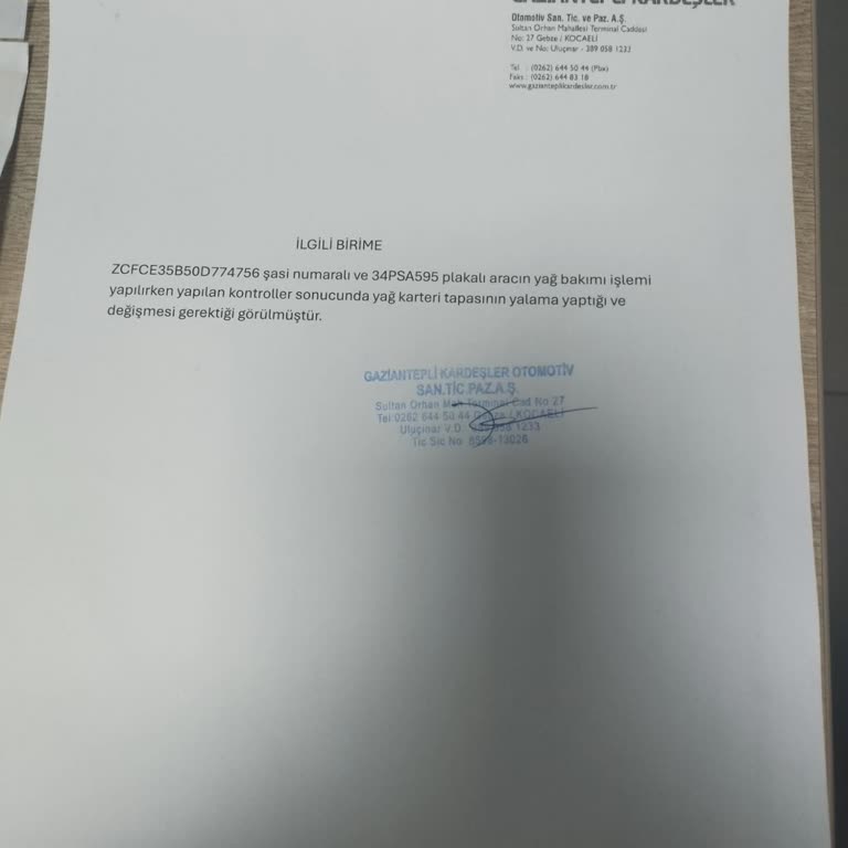 Garanti Kapsamındaki Karter Sorunu Ücretsiz Çözülmeli