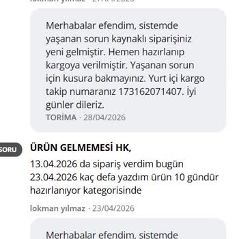 Yanlış Ürün Teslimi, Çözüm Bulunamıyor