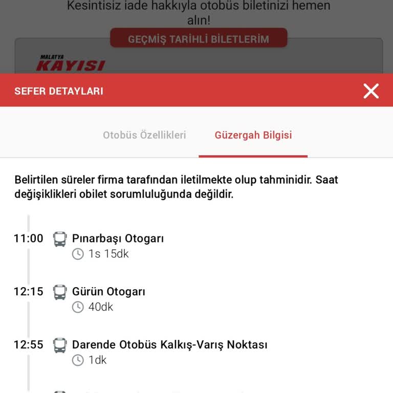 Kayısı Kent Otobüsü 6 Saat Gecikti, Elazığ’da Konaklamak Zorunda Kaldım